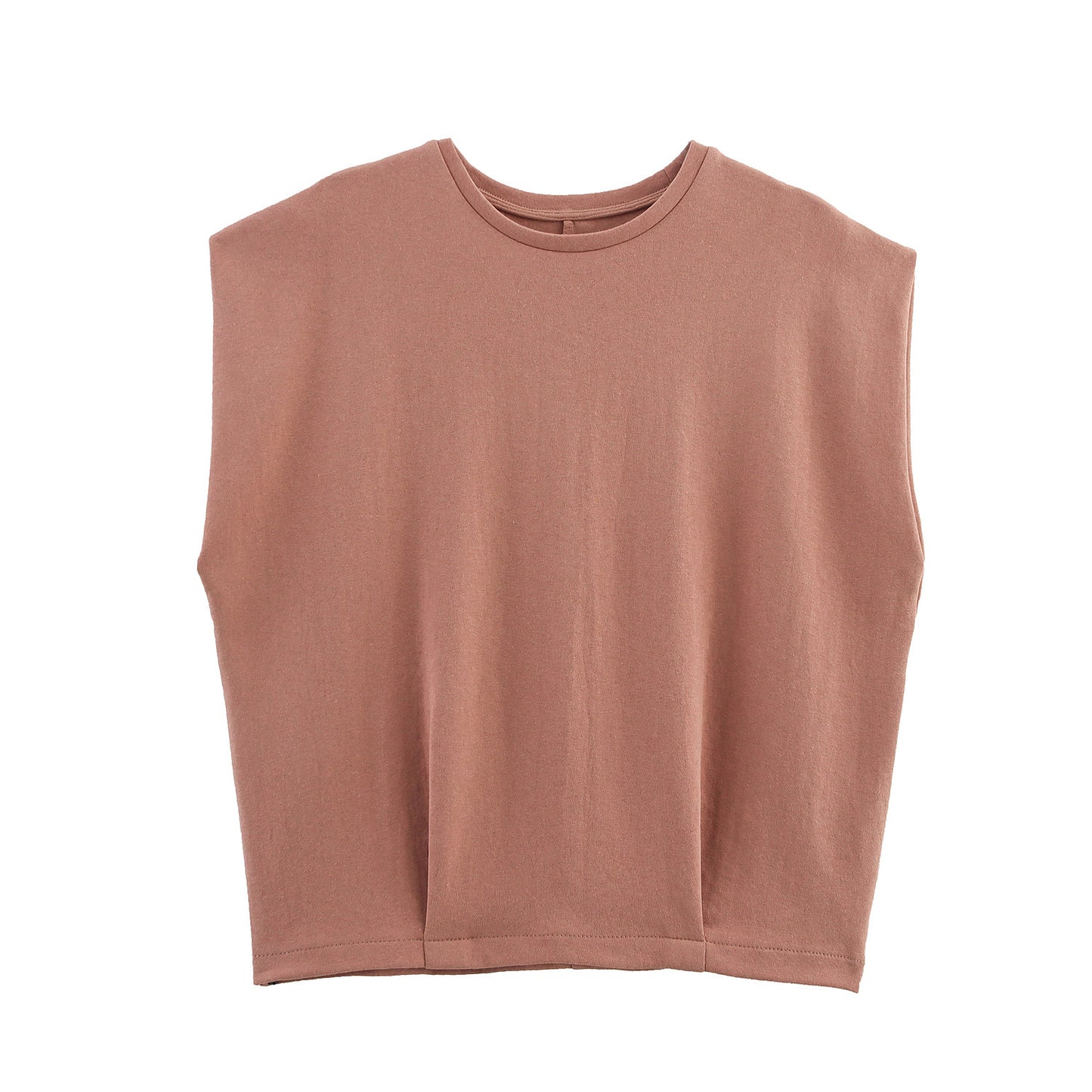 Washed Double-sided Cloth T-shirt Washed Pleated Pants Two-piece Suit